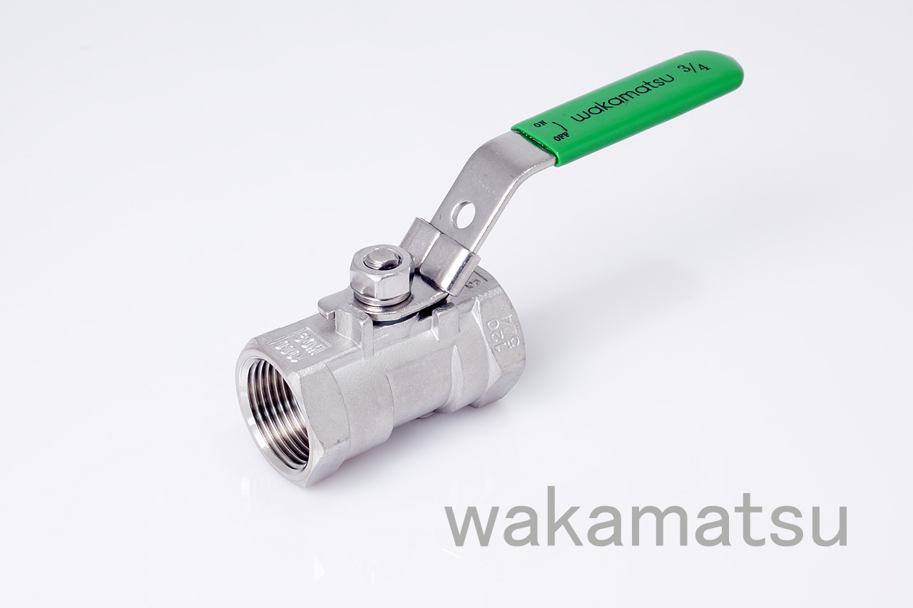 One piece ball valve wv101