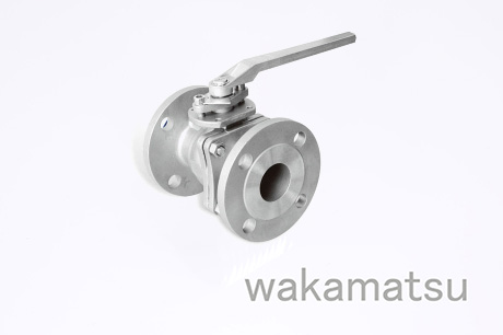 南昌Two piece flange ball valve wv301